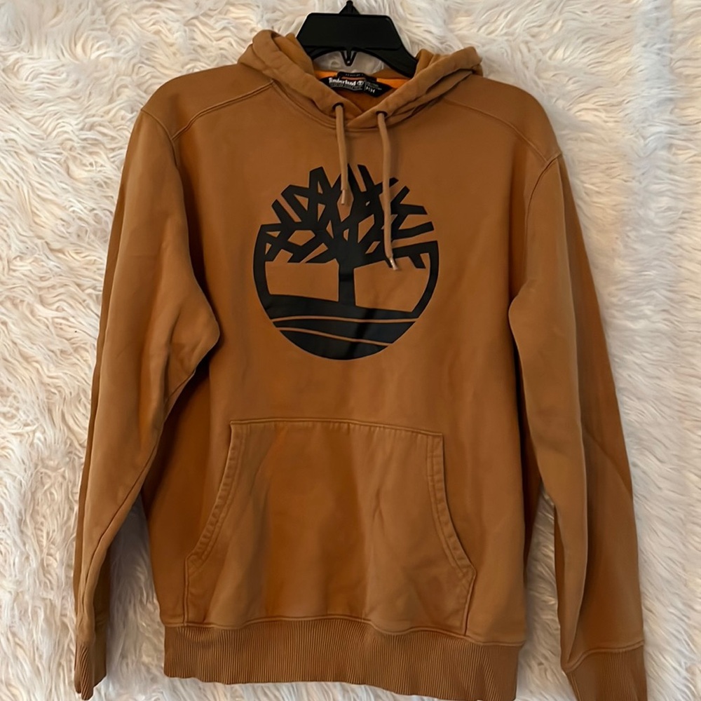 Timberland Brown Hoodie Sweatshirt